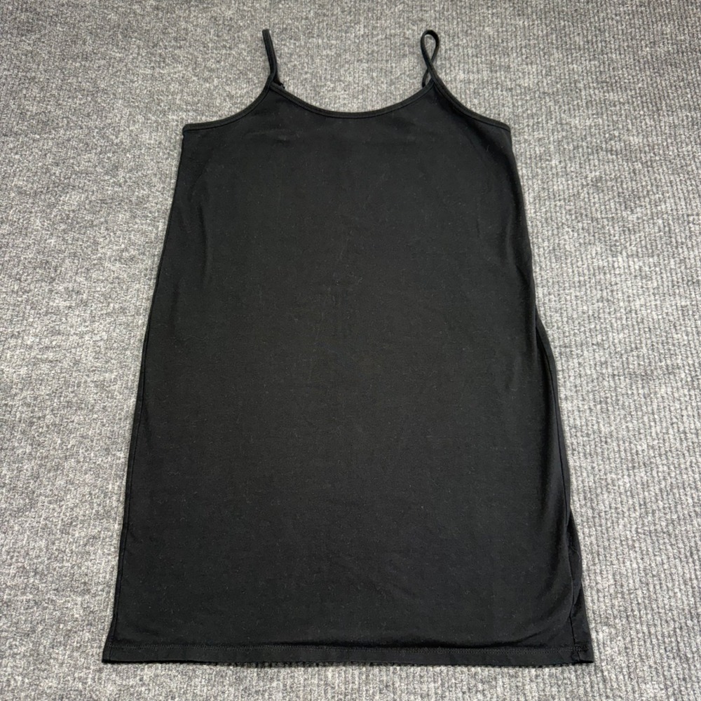 Torrid Black Camisole Slip Dress Size‎ 2 Cotton Spandex Adjustable Straps